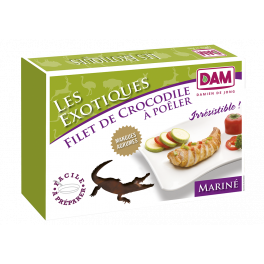 Filet de Crocodile Surgelé Sauce Mangue