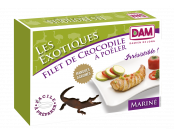 Filet de Crocodile Surgelé Sauce Mangue-Agrumes